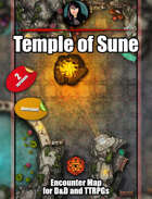Temple of Sune - Etheral animated map pack with Foundry VTT support – JPG + Animated .webm