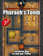 Pharoh's Tomb - Ancient animated map pack with Foundry VTT support – JPG + Animated .webm