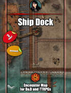 Ship Dock - ship repair animated map pack with Foundry VTT support