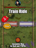 Train Ride - moving animated map pack with Foundry VTT support