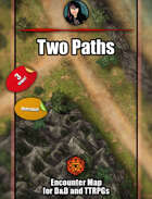 Two Paths - Mountainous animated map pack with Foundry VTT support