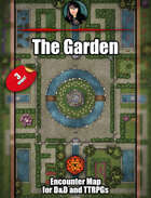 The Garden - Beautiful garden maze map pack with Foundry VTT support