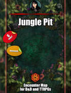 Jungle Pit- Beautiful animated map pack with Foundry VTT support