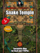 Snake Temple animated map pack with Foundry VTT support