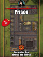 Prison - Jail map pack with Foundry VTT support