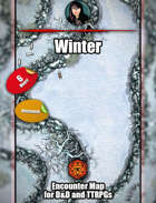 Winter - animated (normal + holiday) map pack with Foundry VTT Support