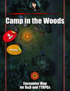 Camp in the Woods - animated map pack with Foundry VTT Support