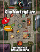 City Marketplace - animated shopping map pack with Foundry VTT Support