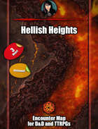 Hellish Heights - animated battle map pack with Foundry VTT Setup