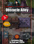 Obstacle Alley - animated battle map pack with Foundry VTT Setup