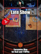 Late Show - battle map pack with Foundry VTT Setup