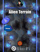 Alien Terrain - sci-fi animated map pack with Foundry VTT Support