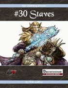 #30 Staves (PFRPG)