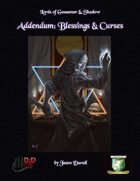 Addendum: Blessings & Curses (Diceless)