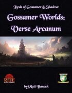 Gossamer Worlds: Verse Arcanum (Diceless)