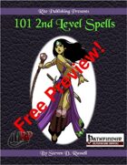 101 2nd Level Spells Free Preview (PFRPG)