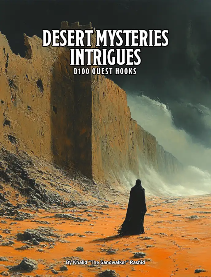 D100 Intrigues - Desert Mysteries