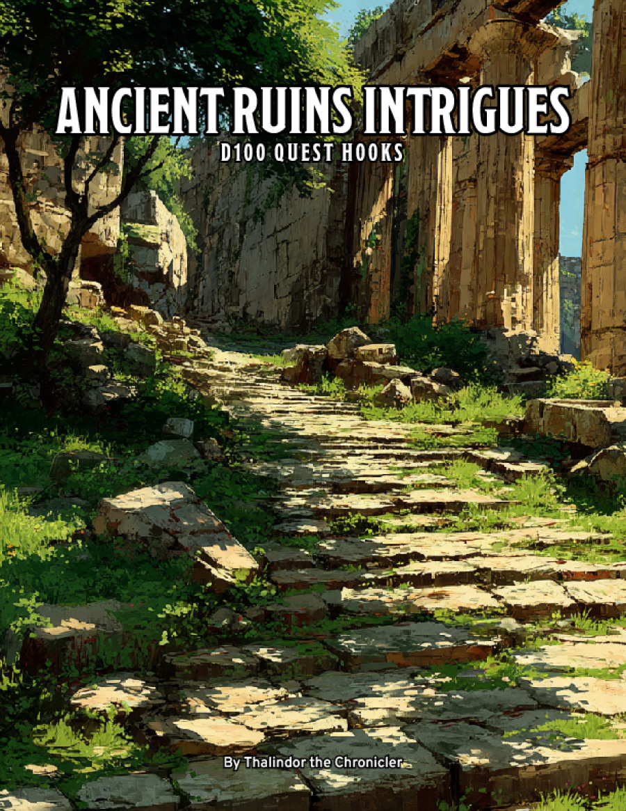 D100 Intrigues - Ancient Ruins