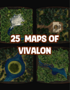 25 MAPS - PNG & VTT PACK - VIVALON