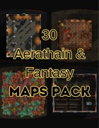 30 Aerathain & FANTASY MAPS - VOL 2 - JPG & VTT PACK