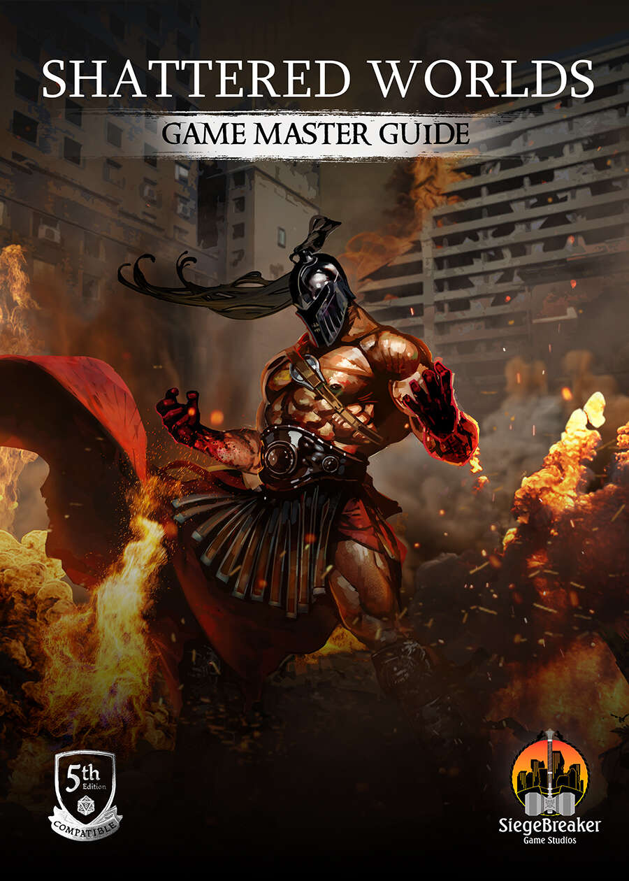 Shattered Worlds Game Master Guide - siegebreaker games | DriveThruRPG