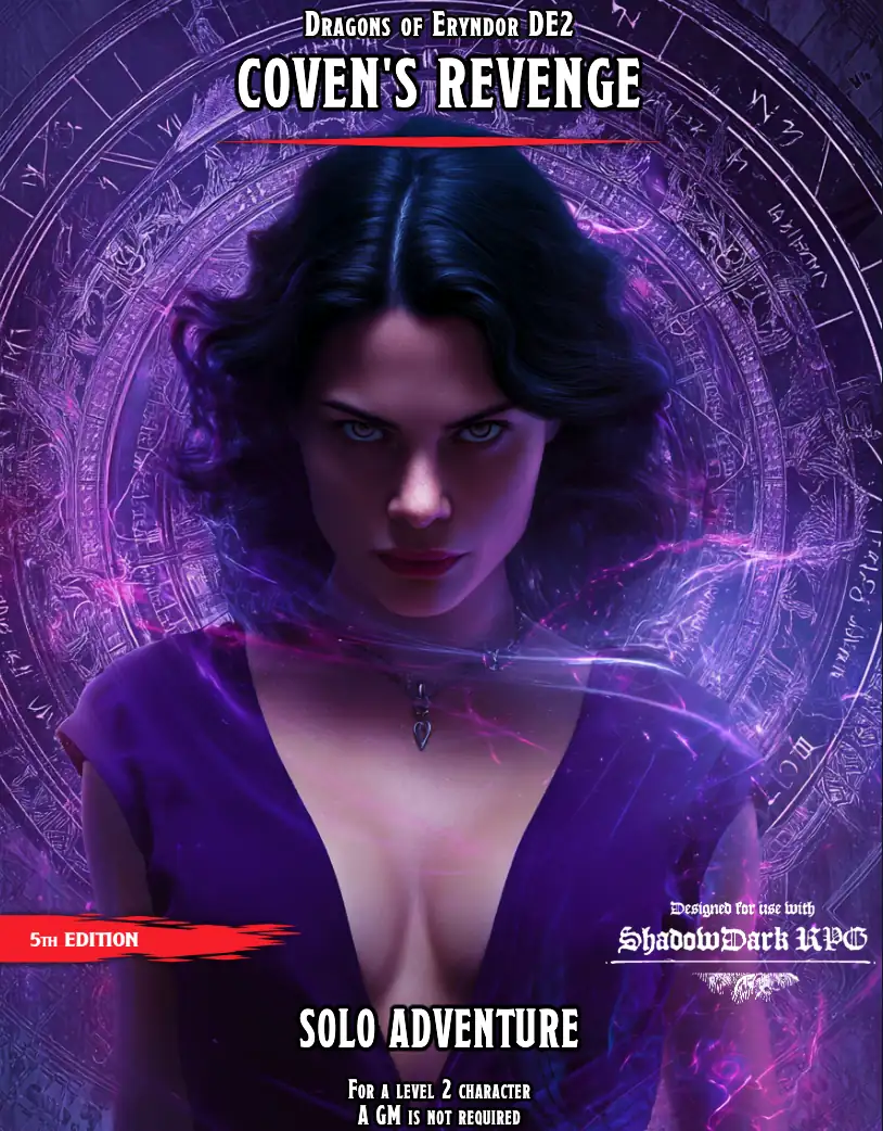 DE2 - Coven’s Revenge (Solo 5e Adventure)