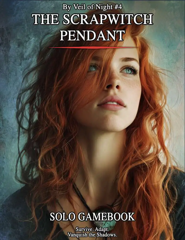 BVN4 - The Scrapwitch Pendant (Solo Urban Fantasy Gamebook)