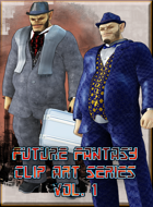 Future Fantasy Clip Art - Orcs About Town