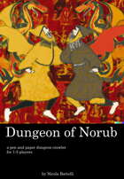 Dungeon of Norub: a notebook pen & paper dungeon crawler