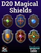 D20 Magical Shields