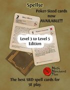 SpellCards 5e: Levels 3-5