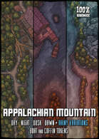 Appalachian Mountains & River - VTT Battlemap