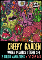 Creepy Garden: Weird Plants Token Set