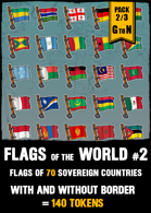 Flags of the World #2 (G to N)