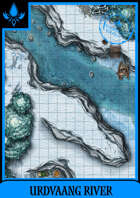 Snowy River and Forest Battlemap