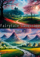 Stock art - 68 Fairytale Landscapes - Volume 1
