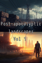 Stock art - 48 Post-apocalyptic Landscapes - Volume 1