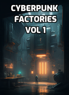Stock art - 27 Cyberpunk Factories - Volume 1