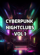 Stock art - 23 Cyberpunk Nightclubs - Volume 1