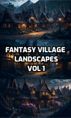 Stock art - 50 Fantasy Villages - Volume 1