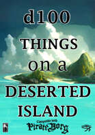 d100 Things On A Deserted Island