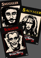 Pirate Borg Professions - Salvager, Smuggler & Surgeon [BUNDLE]