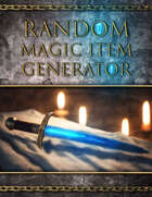 Random Magic Item Generator