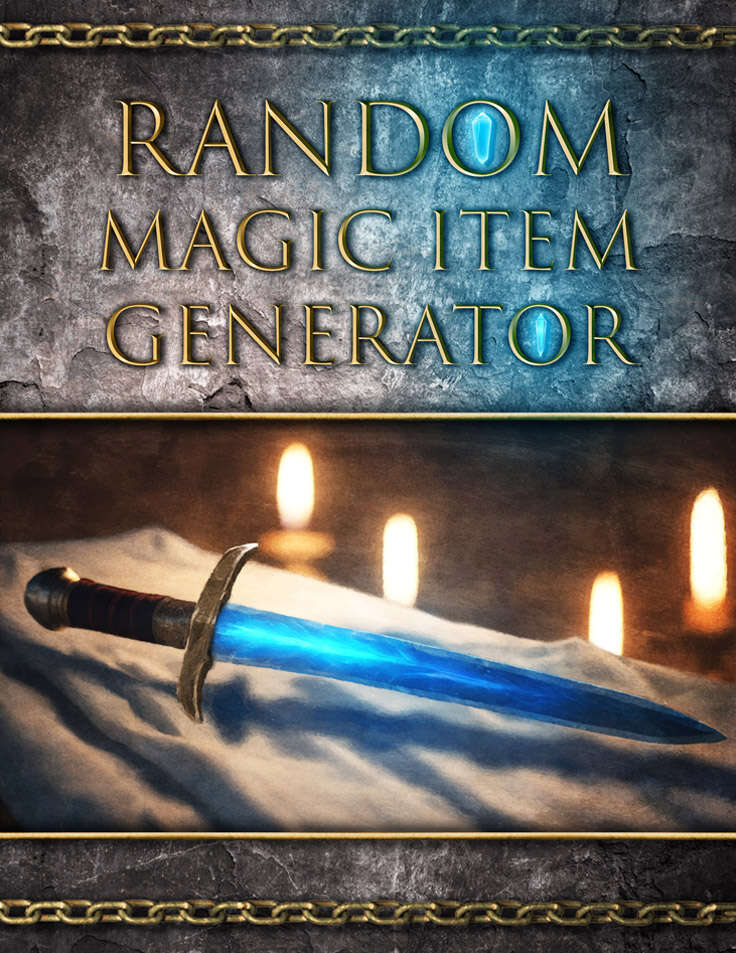 Random Magic Item Generator - Milos Miladinovic | DriveThruRPG