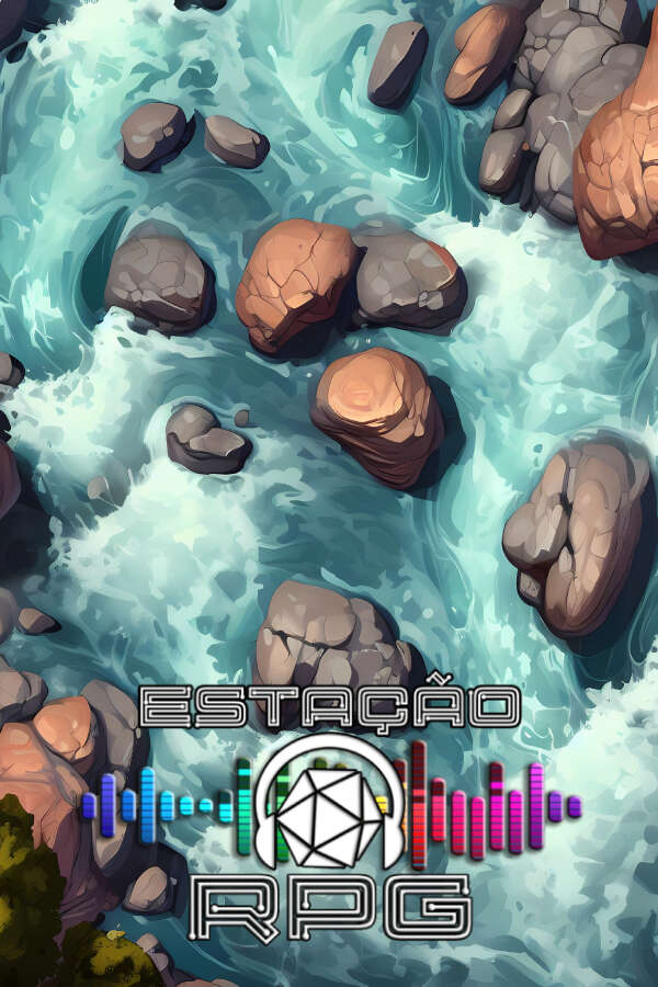 River Rapids [14] - Battlemap - Estação RPG | Battle Maps - Rivers ...