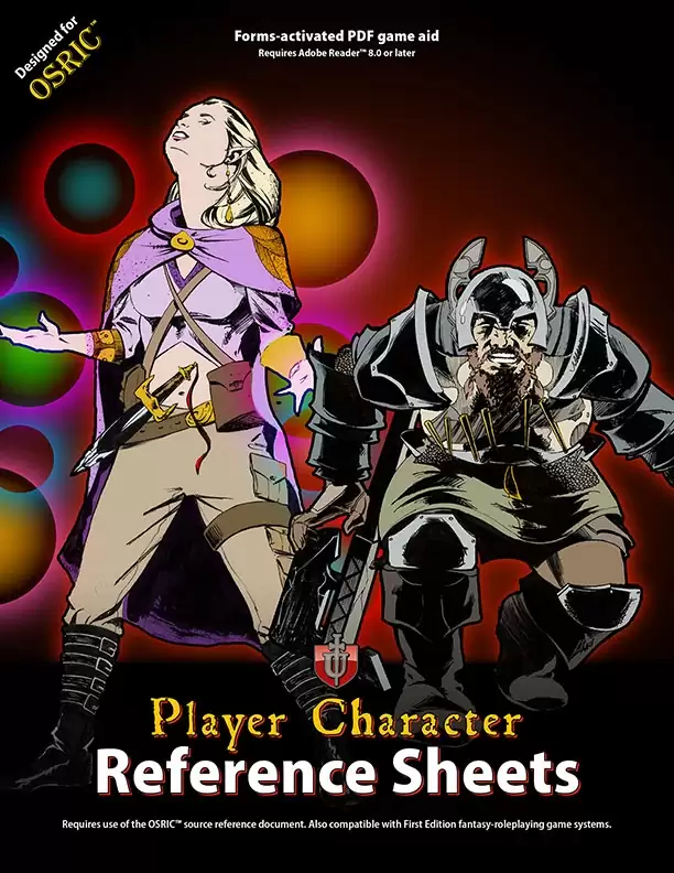 Player Character Reference Sheets Usherwood Publishing Grab Bag