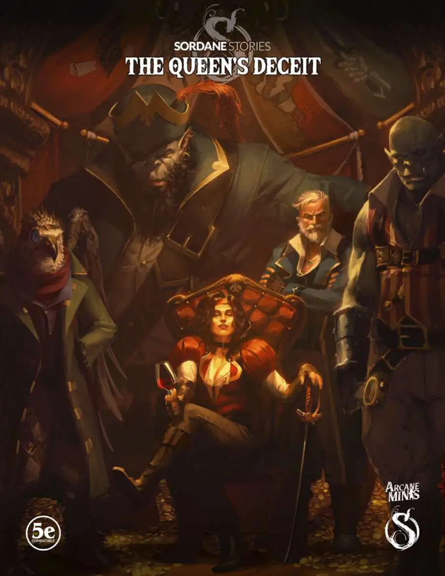 The Queen's Deceit — publisher cover