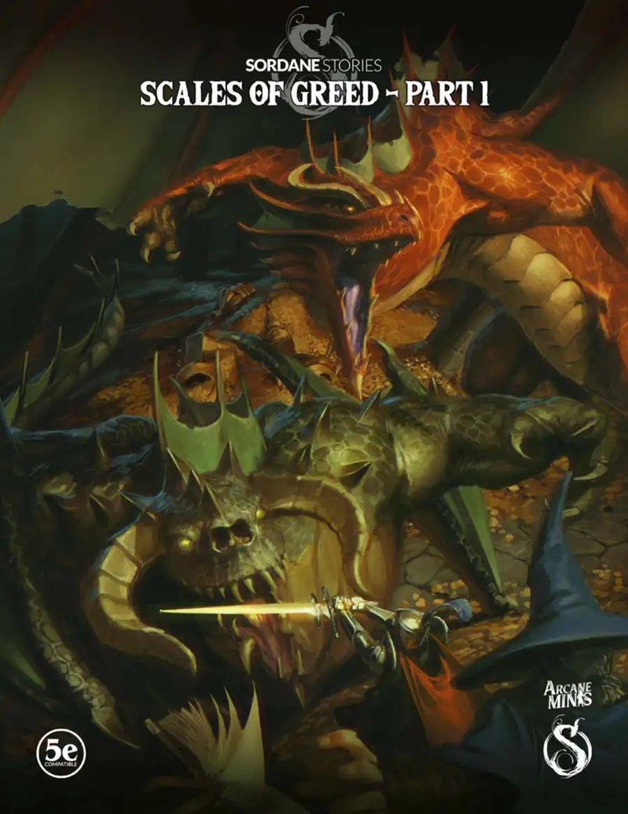 Scales of Greed - Part 1 — publisher cover
