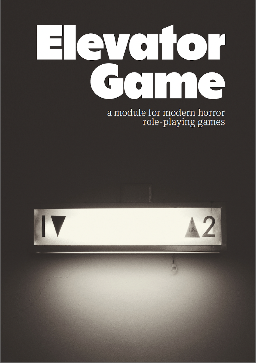 Elevator Game - M. Allen Hall | DriveThruRPG