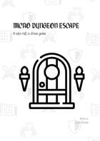 Micro Dungeon Escape